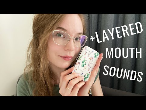 ASMR BEST TRIGGER EVER! Squishy & Sticky Alpaca Wallet - LAYERED Mouth Sounds, Inaudible Whispering