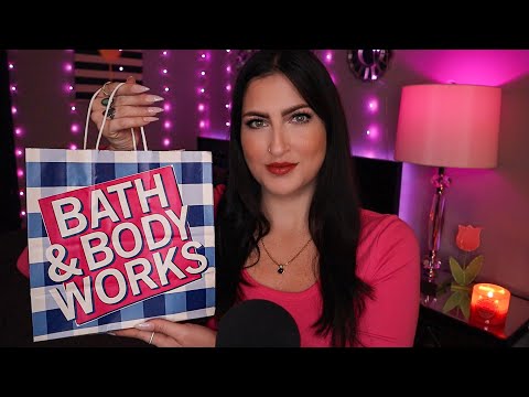 ASMR | Bath & Body Works Haul 🥥 (Chatty Whispers, Tapping, & Scratching)
