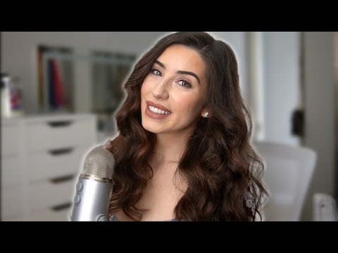 ASMR | How I Curl My Hair [Whispering, Chatty, Get Ready With Me]