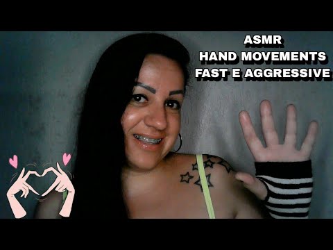 ASMR-HAND MOVEMENTS FAST E AGGRESSIVE #asmr #fast #aggressive #rumo3k
