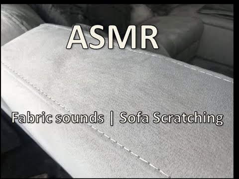 ASMR Sofa | Couch Tapping and scratching | Fabric sounds