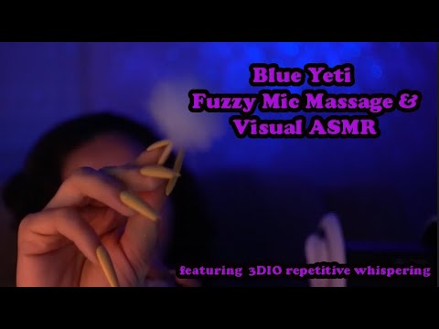 Blue Yeti Fuzzy Mic Massage wiith Visual