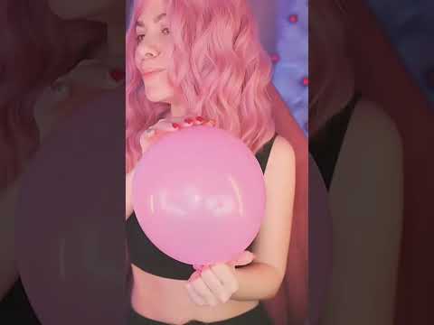 How long have you been inflating balloons? #asmr #асмр а как давно вы надували шарики? #shorts