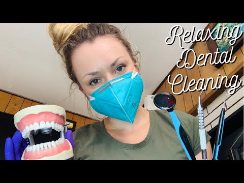 ASMR DENTAL CLEANING ROLEPLAY | Relaxing Dental Roleplay | Soft Spoken Roleplay | Dental Roleplay