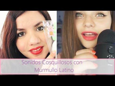 ASMR Español - Sonidos cosquillosos con Murmullo Latino