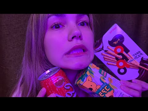 АСМР Иттинг Японских Вкусняшек + Как я сходила на концерт ПМ 🍡🎸 ASMR Eating, Mukbang Japanese Sweets