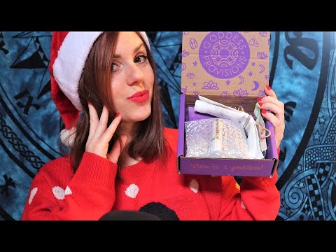 ASMR GODDESS PROVISIONS UNPACKING DEC. 2020 - RELAXING CRINKLES AND MORE