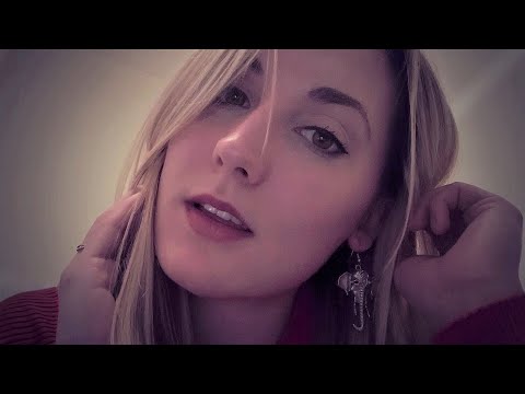 A Heart to Heart With Me 💕 w/ Gentle Music (face touching, whispers, hair brushing sounds) ASMR