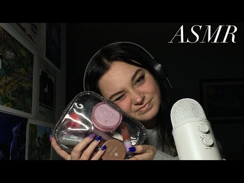 ASMR Fast & Aggressive - What's In My Makeup Bag?