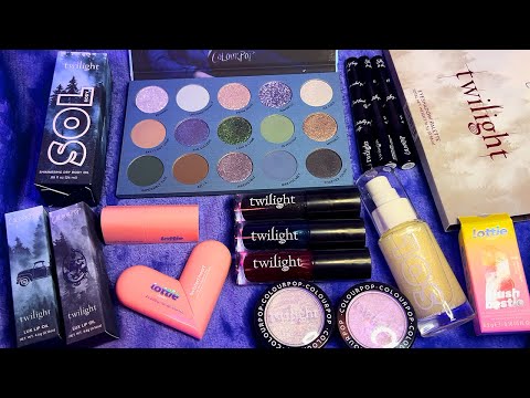 ASMR Makeup Haul (Twilight Collection + Fidget Lipgloss)