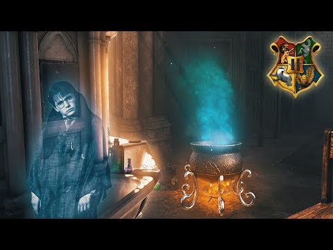 Moaning Myrtle's Bathroom [ASMR] ⚡ Harry Potter inspired Ambience ⋄ Polyjuice Potion ⋄ Hogwarts