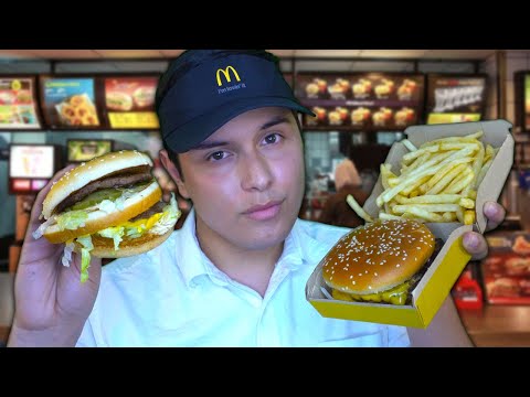 ASMR | Rude McDonald's Cashier Takes your Order