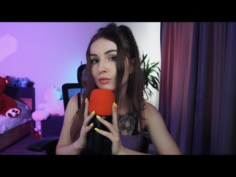 ASMR MIC PUMPING & SWIRLING, COLLARBONE TAPPING, FABRIC SRATCHING, MOUTH SOUNDS