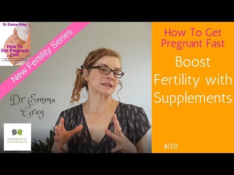 How To Get Pregnant Fast - #4 Supplements To Boost Fertility