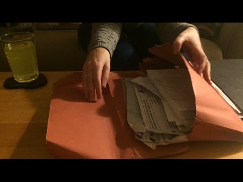 ASMR Paper Document Sorting Intoxicating Sounds Sleep Help Relaxation