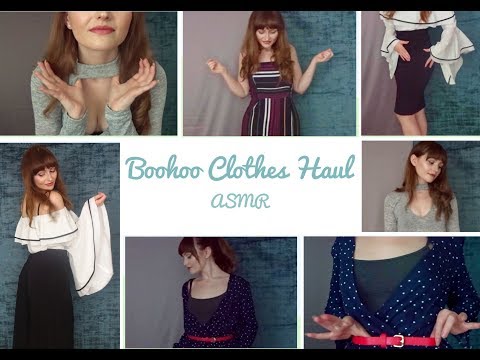 BACK TO SCHOOL 🎓 TRY-ON CLOTHING HAUL/ LOOKBOOK 👗 (Boohoo.com) ~ ASMR