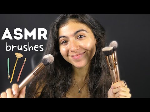 ASMR || make-up brush triggers