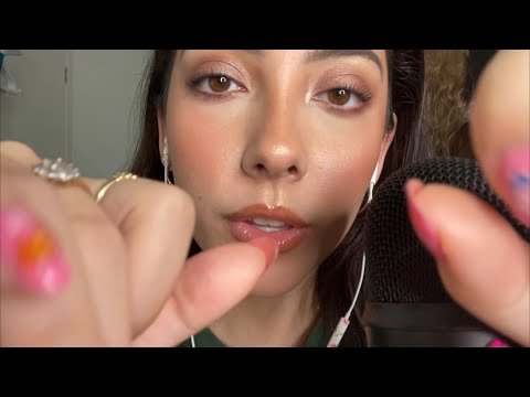 ASMR Sleepy Trigger Words and Hand Movements 💗😴 ~repeating “sleep” and “relax”~ | Whispered