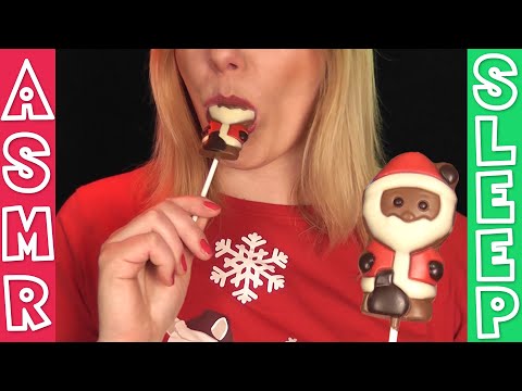 ASMR Lollipop Eating - It's Santa Claus 🎅🏼😅