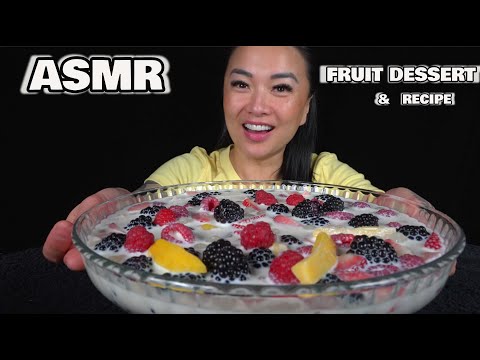 ASMR DELICIOUS EASY FRUIT BOWL (EATING SOUNDS) NO TALKING | SAS-ASMR