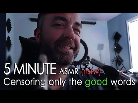 ASMR but I've censored the good words (NSFW) - 5 Minute ASMR