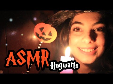 🎃ASMR: Halloween em Hogwarts 🔮(Vídeo para relaxar e dar soninho) PORTUGUÊS