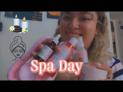 ASMR| Spa day roleplay w/ positive affirmations- lots of tool & whispering (Anna’s Custom Video 💖)