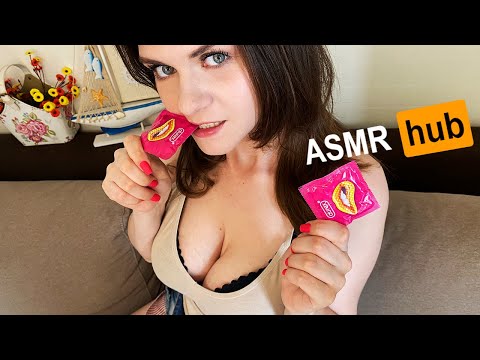 ASMR Flirty Girlfriend Close up Talking on your Couch 😈