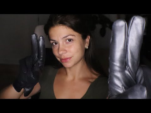 [ASMR] Cranial Nerve Exam in the Dark (I'm not allowed to edit this video) Leather Gloves