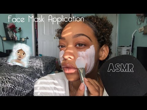 ASMR | Face Mask Application 🧖🏽‍♀️