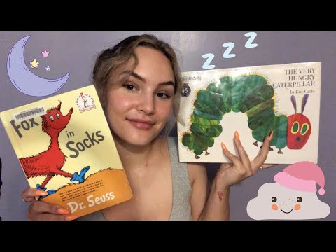 ASMR Reading Tongue Twister Bed Time Story (Tingles)