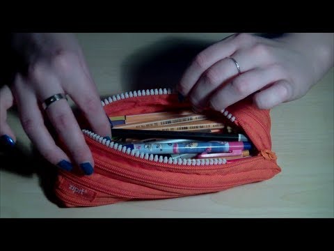 ASMR Prop Swop: Sorting a Pencil Case