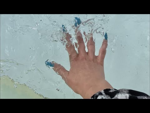 ASMR | POOL DAY WITH ME - LOT'S OF WATER SOUNDS💧