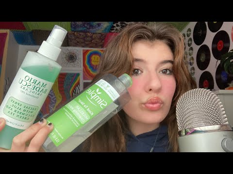 ROLEPLAY~DOING YOUR SKINCARE 🧼 [ASMR]