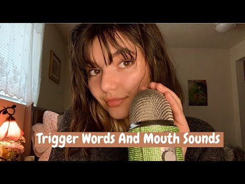 ASMR | Repeating Trigger Words and Lots Of Fast and Aggressive Mouth Sounds (Hand Movements & More!)