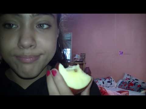 asmr mugbang comiendo manzana y hablando