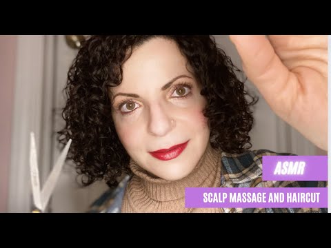 ASMR Roleplay Scalp Massage and Haircut