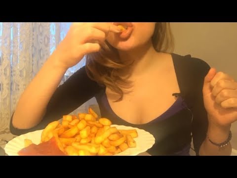 Eating Chips/Fries (ASMR Eating Sounds)