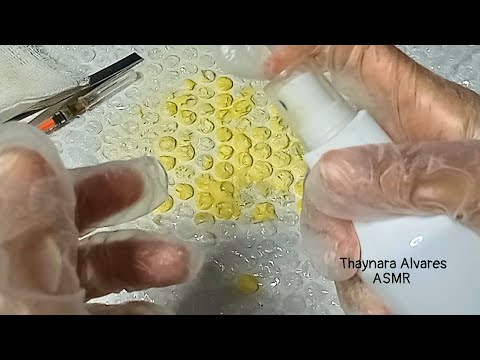 ASMR Plástico Bolha:  Estourando para suas Espinhas( Relaxamento Extremo)
