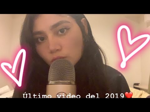 ASMR ESPAÑOL- último video del año. (GRACIAS!!)