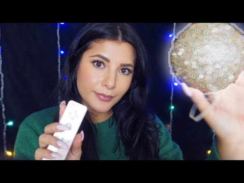 ASMR Makeup Roleplay Using Unusual Items (Gum Chewing)