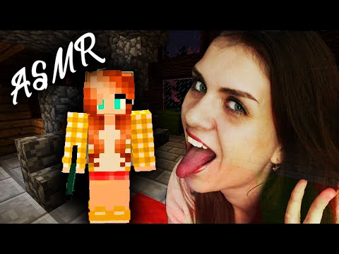 MINECRAFT MOUTH SOUNDS AND SATISFYING CLOSE WHISPERING 💋💋💋