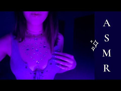 ASMR | AGGRESSIVE JEWEL TAPPING AND SCRATCHING + blacklight