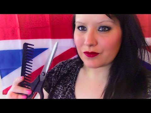 Asmr - Sweet British Hairdresser Role Play - Personal Attention - Virtual Haircut