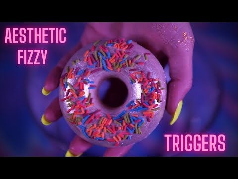 ASMR aesthetic fizzy triggers - with timestamps