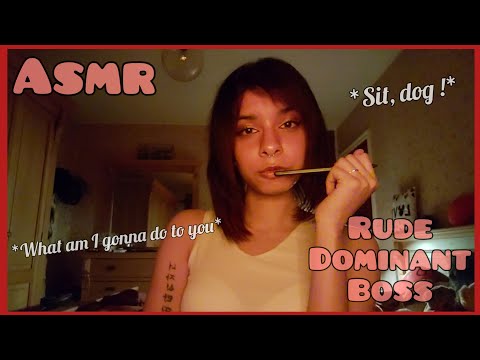 ASMR ◇ Dominant boss gets annoyed by you 🙄