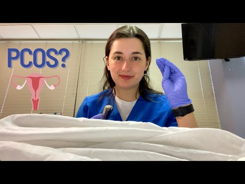ASMR| Seeing the Gynecologist-You have PCOS (Ultrasound, Bloodwork, Real Medical Office)