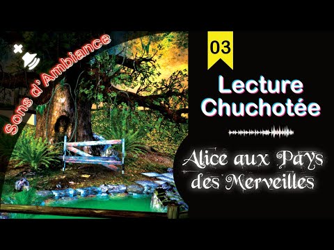 ASMR Fr 🕉️ Lecture Chuchotée pour Dormir 😴 Alice aux Pays des Merveilles 📖 Chap 3 | Sons d'Ambiance