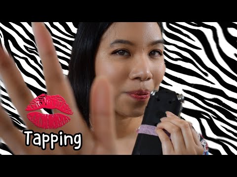 ASMR MOUTH SOUNDS AND TASCAM TAPPING (+ Whispers & Hand Movements) 👄💤 [Ear to Ear]