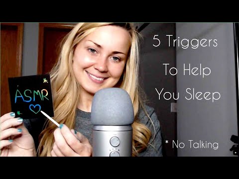 5 ASMR Triggers To Help You Sleep ❤️ No Talking